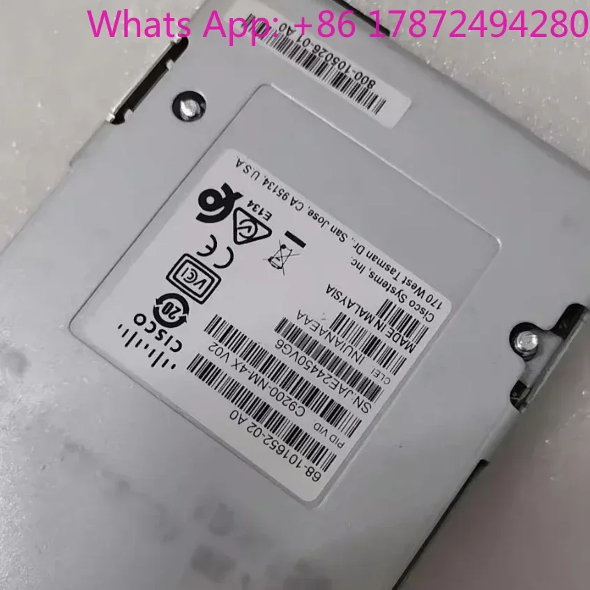 In Stock: C9200-NM-4X 4x10GE Network Module, Fiber Optic Equipment for 9200 Series Switches
In Stock: C9200-NM-4X 4x10GE Network Module, Fiber Optic Equipment for 9200 Series Switches