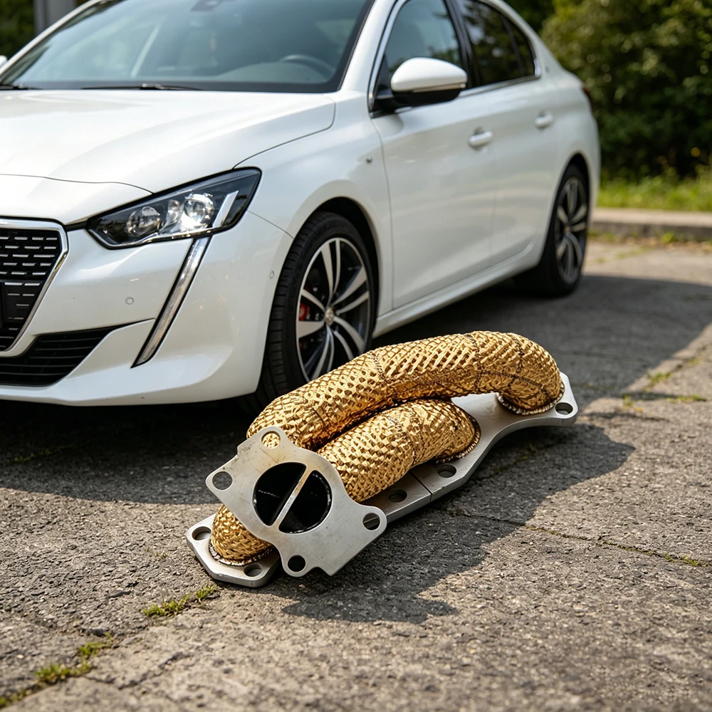 For Peugeot RCZ 207CC / 208 GTI /308 (308GTI )/508 308CC 1.6T 2009-2018 Turbine exhaust manifold with insulated exhaust manifold
For Peugeot RCZ 207CC / 208 GTI /308 (308GTI )/508 308CC 1.6T 2009-2018 Turbine exhaust manifold with insulated exhaust manifold