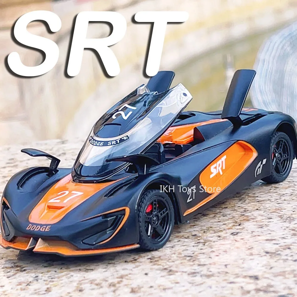 1:32 SRT Tomahawk Viper Model Supercar Toys Alloy Diecast Sound Light Doors Opened Pull Back Ornament Sports Cars for Kids Gifts
1:32 SRT Tomahawk Viper Model Supercar Toys Alloy Diecast Sound Light Doors Opened Pull Back Ornament Sports Cars for Kids Gifts
