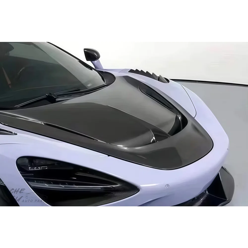V-style Dry Carbon Fiber Hood, Engine protection Cover, Body Parts Upgrade for McLaren 720S
V-style Dry Carbon Fiber Hood, Engine protection Cover, Body Parts Upgrade for McLaren 720S