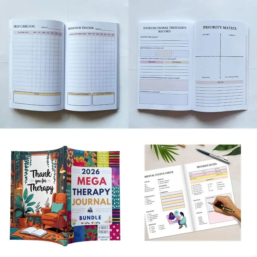 LXAA Mental Wellness Planner Emotional Recovery Writing Journal Therapeutic Note Book
LXAA Mental Wellness Planner Emotional Recovery Writing Journal Therapeutic Note Book