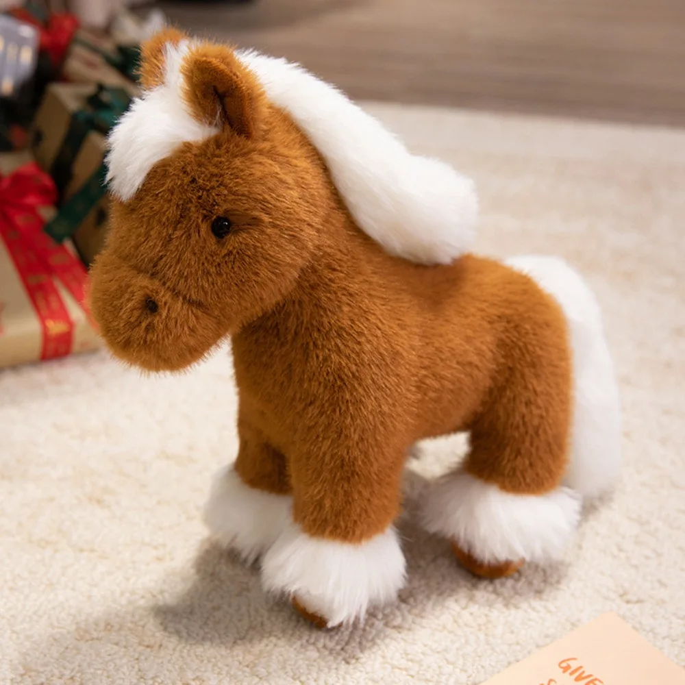 Plushie Horse Standing Foal Long Mane Simulation Pony Cute Stuffed Cartoon Horse Stuffed Children
Plushie Horse Standing Foal Long Mane Simulation Pony Cute Stuffed Cartoon Horse Stuffed Children