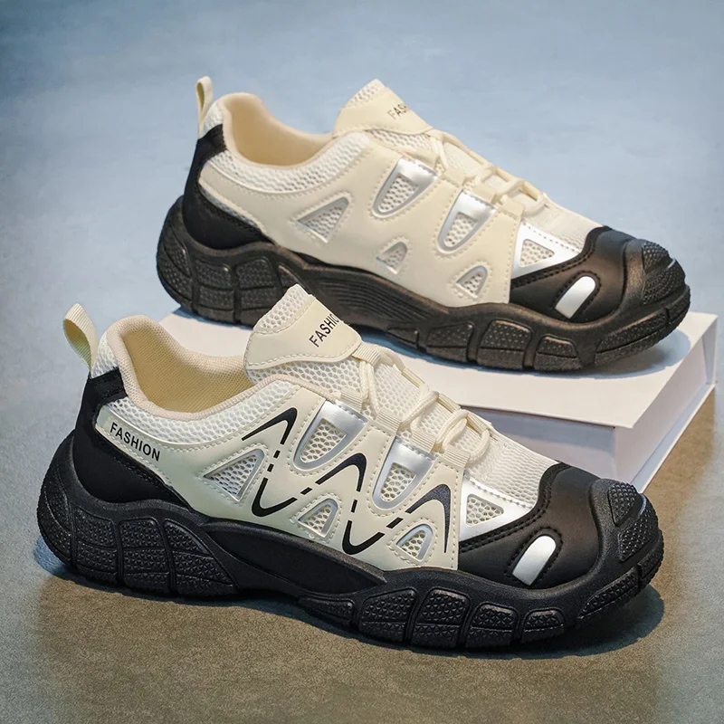 Men's Breathable Mesh Sports Shoes Summer Outdoor Casual Anti-slip Trendy Men's Footwear Lightweight Comfortable EVA Midsole
Men's Breathable Mesh Sports Shoes Summer Outdoor Casual Anti-slip Trendy Men's Footwear Lightweight Comfortable EVA Midsole