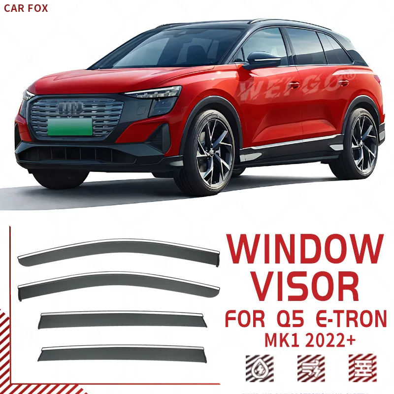 Для Audi Q5 Q5L Sportback E-tron автомобильный оконный козырек тент навесы лобовое стекло боковое окно дождь солнцезащитный козырек автоаксессуары
Для Audi Q5 Q5L Sportback E-tron автомобильный оконный козырек тент навесы лобовое стекло боковое окно дождь солнцезащитный козырек автоаксессуары