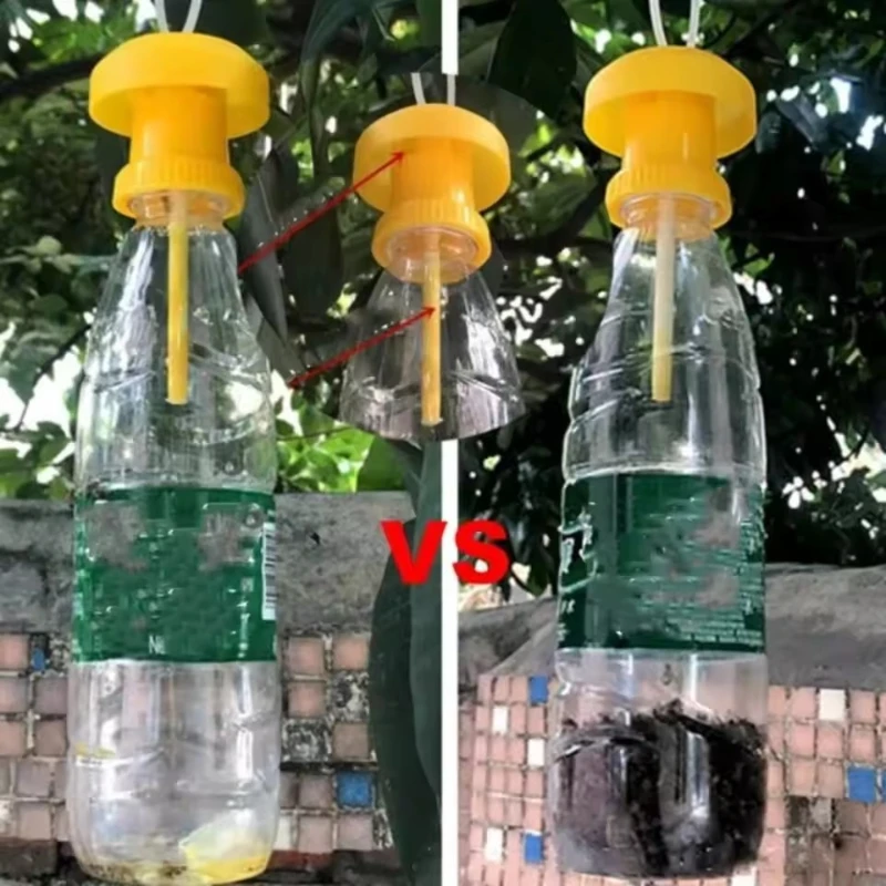 10PCS Fruit Killer Plastic Yellow Drosophila Trap Fly Catcher Pest Insect Control For Home Farm 6*6*2Cm
10PCS Fruit Killer Plastic Yellow Drosophila Trap Fly Catcher Pest Insect Control For Home Farm 6*6*2Cm