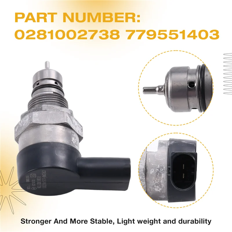 NEW-Car Fuel Injection Common Rail Pressure Control Valve Sensor 0281002738 For BMW X5 E60 E70 3.0D 779551403
NEW-Car Fuel Injection Common Rail Pressure Control Valve Sensor 0281002738 For BMW X5 E60 E70 3.0D 779551403