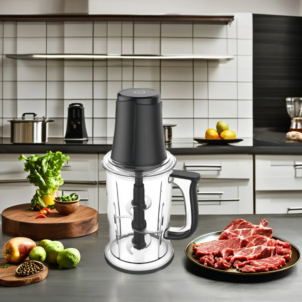New modelHigh-Power AC Motor Electric Meat Grinder with Triple Knives Stainless Steel Housing 2.13.0 Kg/min Capacity for Househo
New modelHigh-Power AC Motor Electric Meat Grinder with Triple Knives Stainless Steel Housing 2.13.0 Kg/min Capacity for Househo
