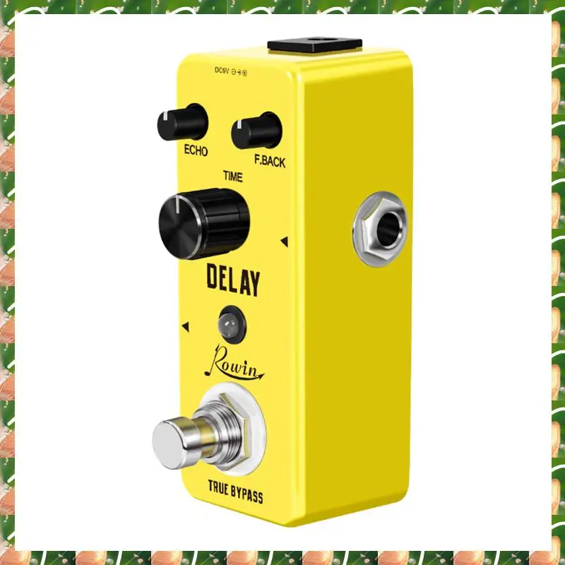 JAJA Analog Delay Guitar Effect Pedal Fully Vintage Delay True Bypass Analog Circuit Enhanced Guitar Sound
JAJA Analog Delay Guitar Effect Pedal Fully Vintage Delay True Bypass Analog Circuit Enhanced Guitar Sound