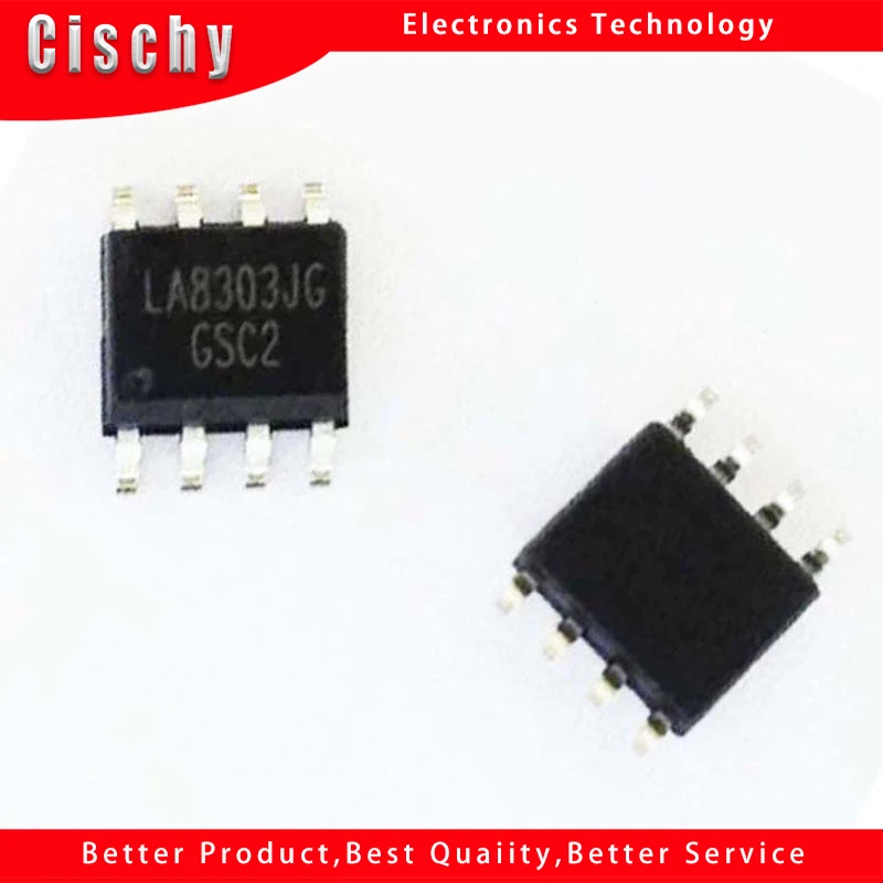 5pcs/lot LA8303 LA8303JG SOP-8 spotlights Driver IC original authentic In Stock
5pcs/lot LA8303 LA8303JG SOP-8 spotlights Driver IC original authentic In Stock