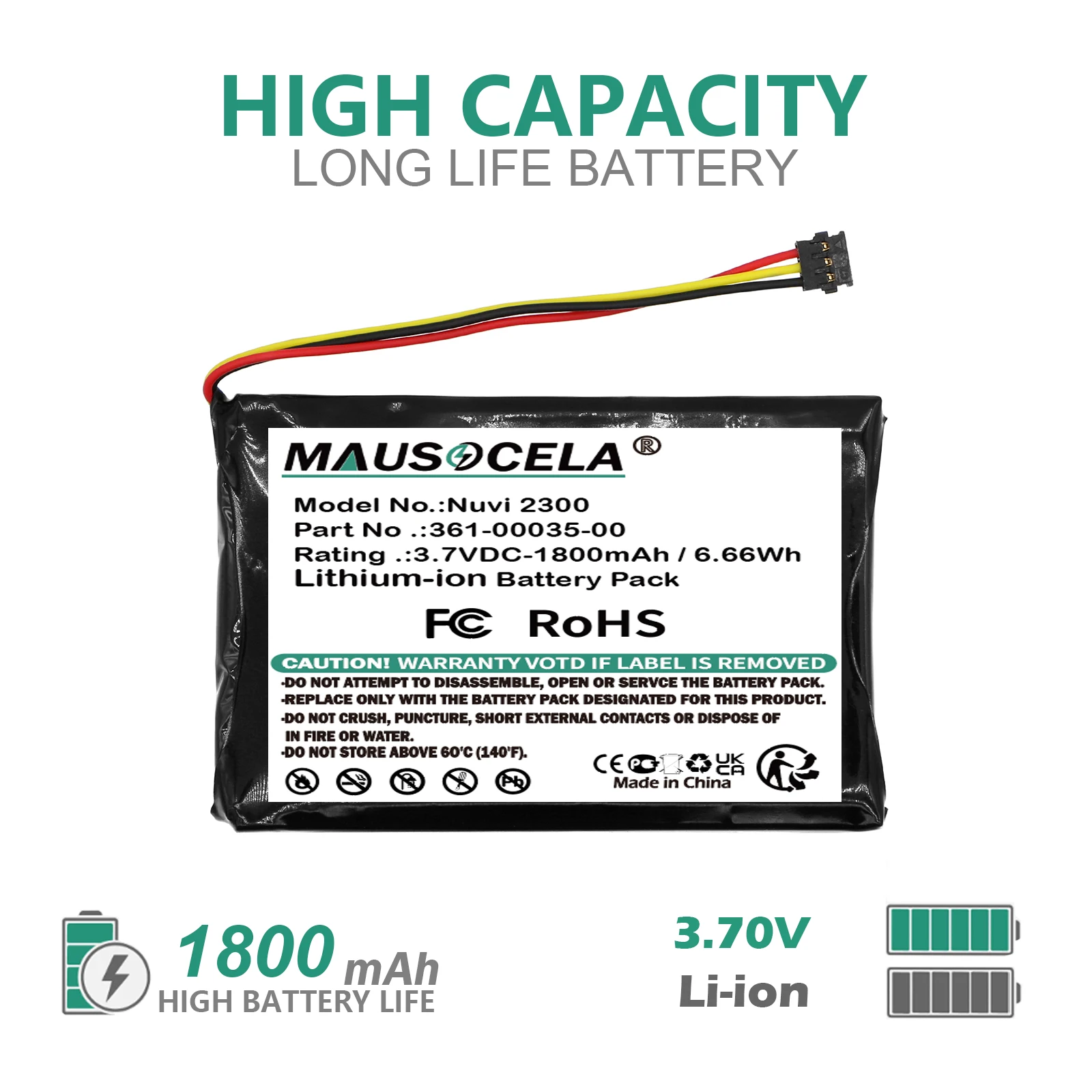 GPS,Navigator Battery For Garmin:361-00035-00,Nuvi 2300,2300LM,2350LT,2350LMT,2360,2360LT,2360LM,2360LMT,2370,2370LT,2340LT,2598
GPS,Navigator Battery For Garmin:361-00035-00,Nuvi 2300,2300LM,2350LT,2350LMT,2360,2360LT,2360LM,2360LMT,2370,2370LT,2340LT,2598