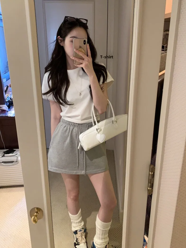 Casual A-Line Skirt Women's Elastic Waist Half-length Summer Fashion City Commute Daily Leisure Cotton Blend
Casual A-Line Skirt Women's Elastic Waist Half-length Summer Fashion City Commute Daily Leisure Cotton Blend