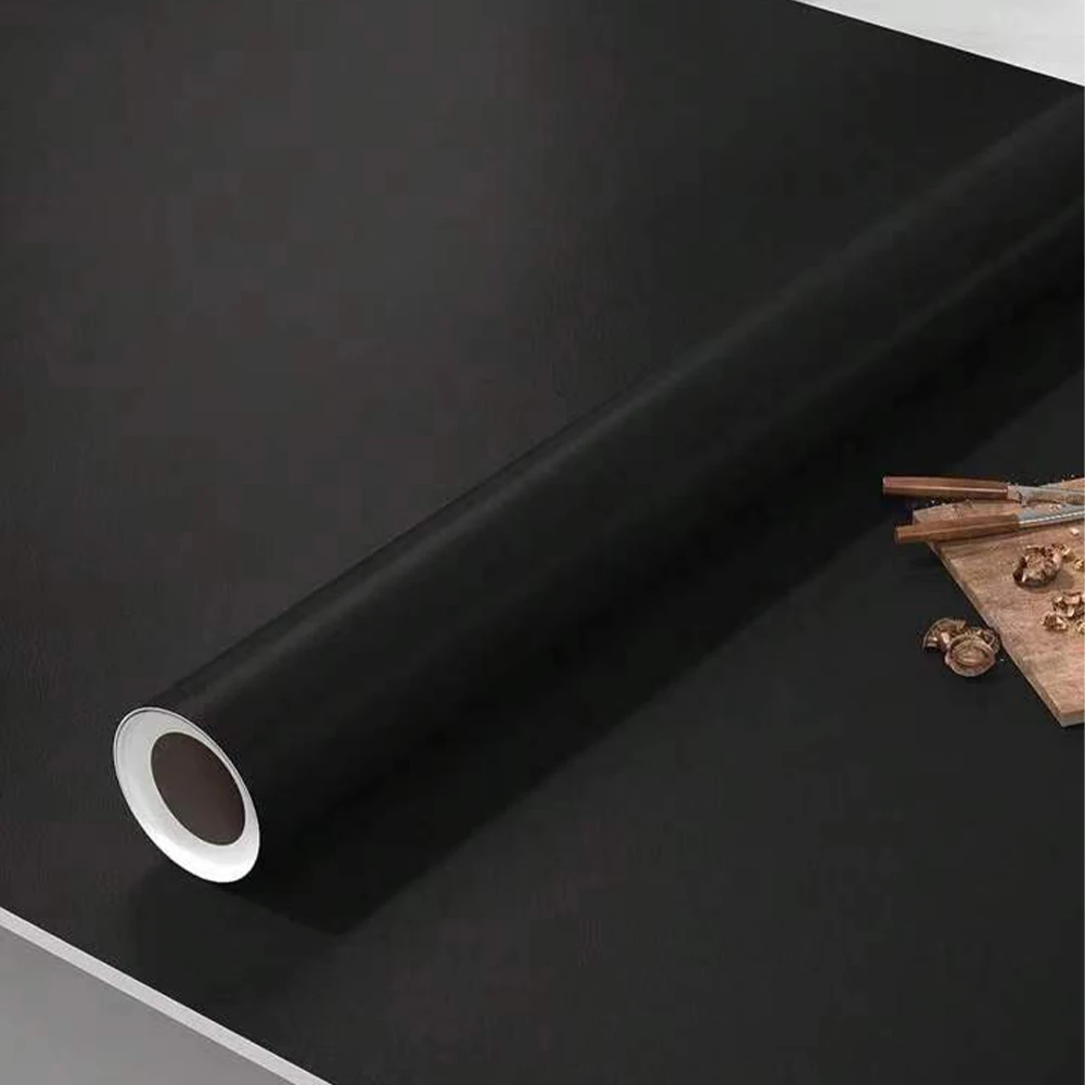 Самоклеящаяся пленка шириной 40 см, черная матовая утолщенная наклейка, мебель, кухня, шкафы, столы, стены, обои для ремонта «сделай сам» 
Самоклеящаяся пленка шириной 40 см, черная матовая утолщенная наклейка, мебель, кухня, шкафы, столы, стены, обои для ремонта «сделай сам»