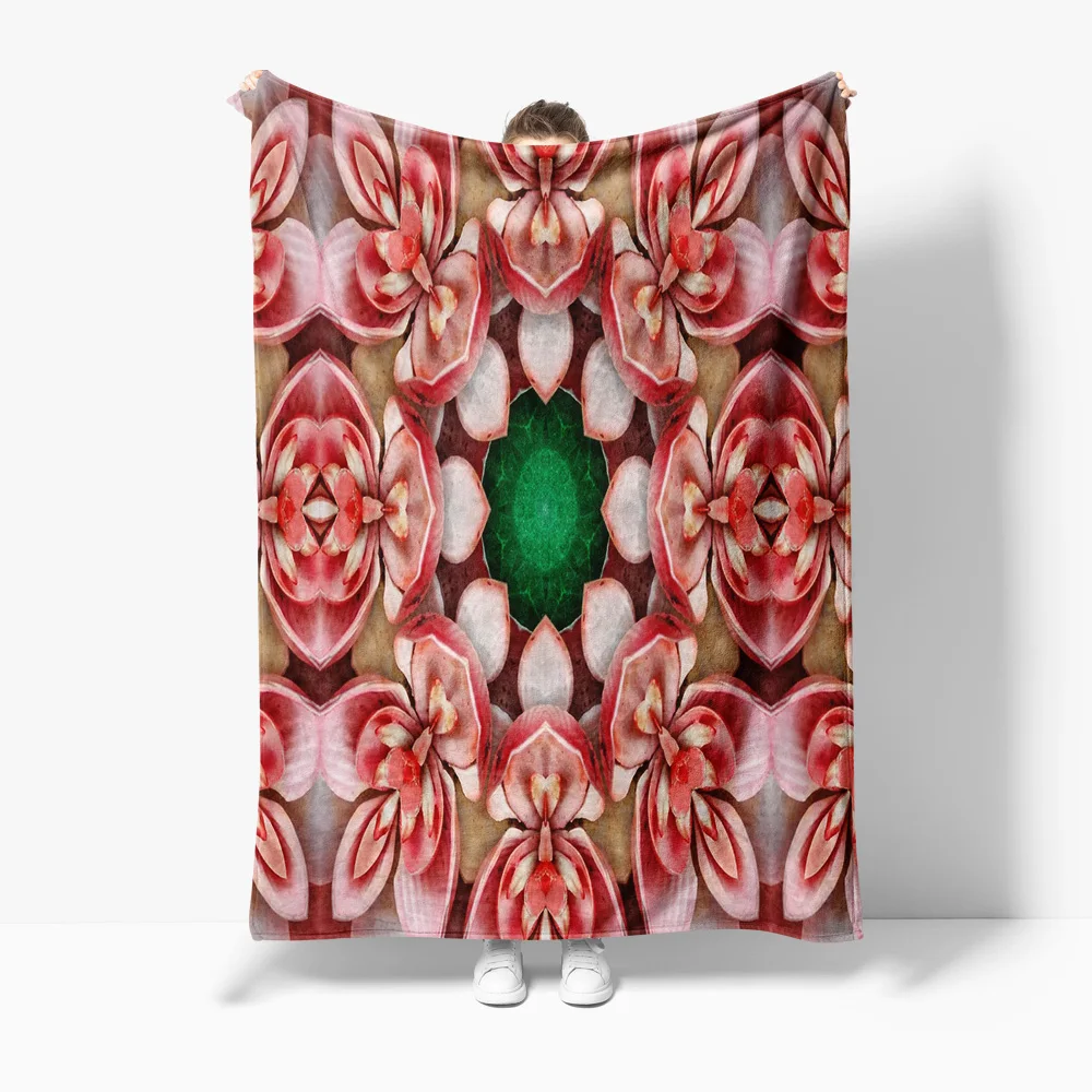 Soft Fleece Blanket Floral Print Bed Sofa Throw Blanket Decorative Cushion Cover Warm Cozy Gift
Soft Fleece Blanket Floral Print Bed Sofa Throw Blanket Decorative Cushion Cover Warm Cozy Gift