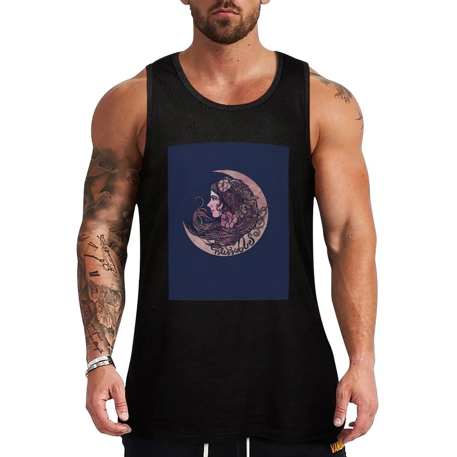 Blessed Be Moon Goddess Tank Top Basic Casual Tank Top Lightweight Breathable Fabric
Blessed Be Moon Goddess Tank Top Basic Casual Tank Top Lightweight Breathable Fabric
