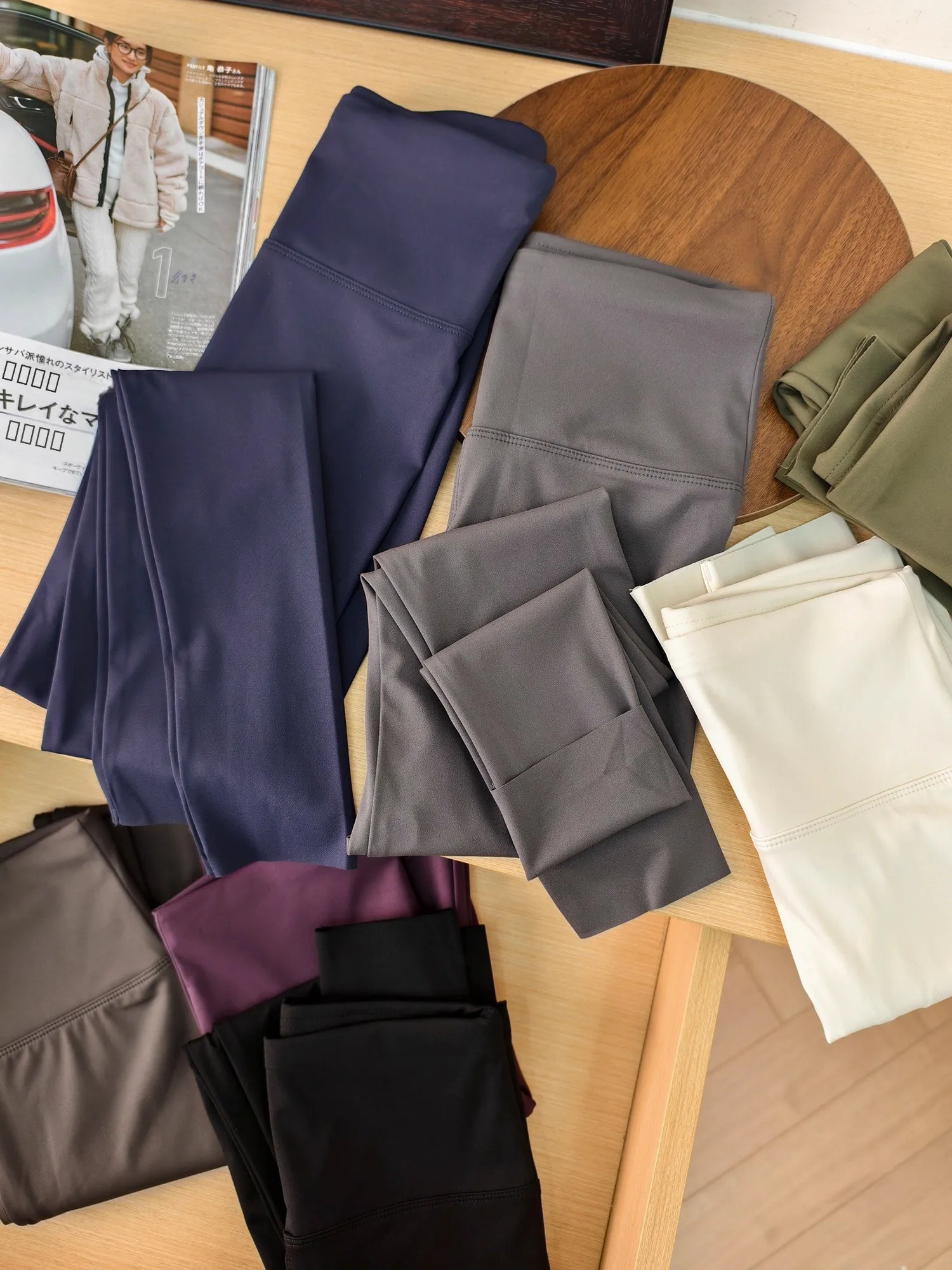 Slimming High Waist Yoga Pants Women's Fitn Trousers Pure Color Base Layer Pants Butt Lifting Long Pants Casual Wear
Slimming High Waist Yoga Pants Women's Fitn Trousers Pure Color Base Layer Pants Butt Lifting Long Pants Casual Wear