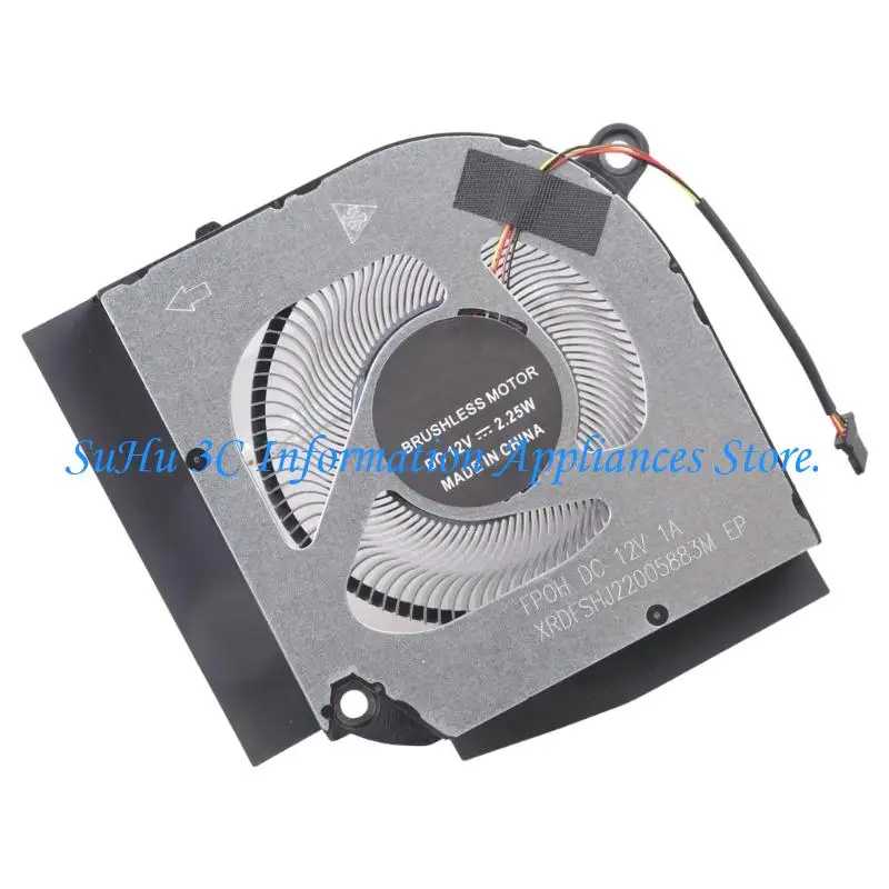 CPU GPU Cooling Fan Notebook Cooling Metal Heat Dissipation Fan for AN515-58-51R
CPU GPU Cooling Fan Notebook Cooling Metal Heat Dissipation Fan for AN515-58-51R