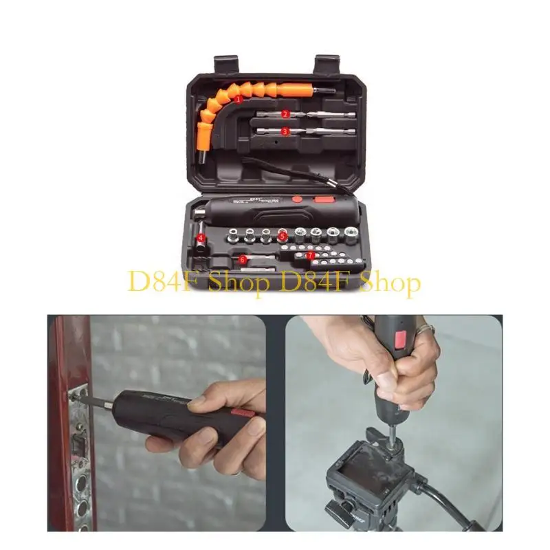 D84F Professional Electric Screwdriver for Computer Repair Tool Maintenance
D84F Professional Electric Screwdriver for Computer Repair Tool Maintenance