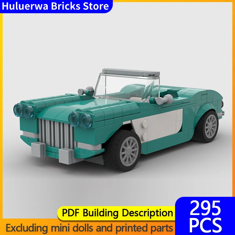 Speed Racing Car Model MOC Building Bricks Corvette C1 Convertible Sports Car Modular Technology Gifts Holiday Assemble Toys
Speed Racing Car Model MOC Building Bricks Corvette C1 Convertible Sports Car Modular Technology Gifts Holiday Assemble Toys