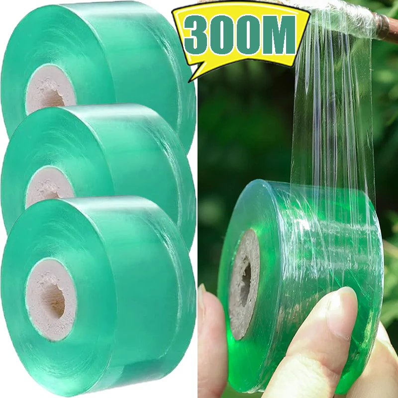 300/100m Self-adhesive PE Grafting Tape Film Stretchable Garden Tree Plants Seedlings Vine Tomato Grafting Accessories 2/3 Width
300/100m Self-adhesive PE Grafting Tape Film Stretchable Garden Tree Plants Seedlings Vine Tomato Grafting Accessories 2/3 Width