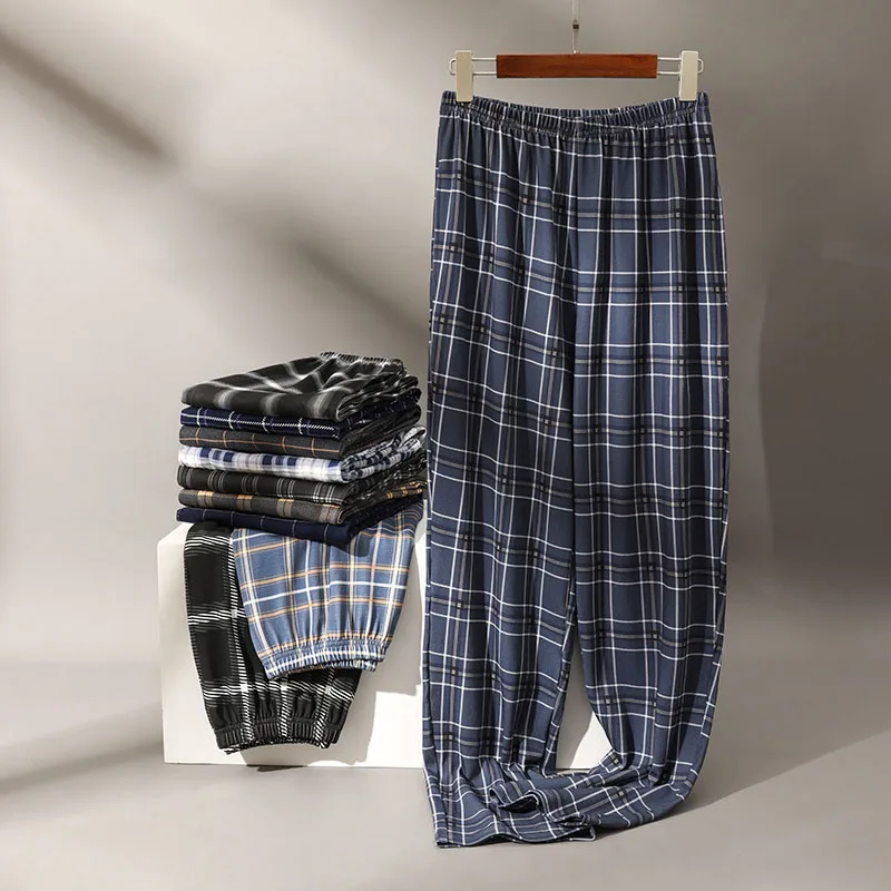 New Style Hot Sale Cotton Plaid Pajama Pants For Adluts Home Furnishing Cotton Trousers Cotton Pajama Men Sleep Bottom Home Wear
New Style Hot Sale Cotton Plaid Pajama Pants For Adluts Home Furnishing Cotton Trousers Cotton Pajama Men Sleep Bottom Home Wear