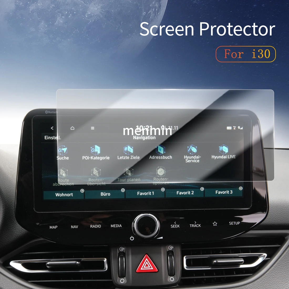 Защитная пленка из закаленного стекла для экрана CarPlay/зеркала приборной панели автомобиля для Hyundai i30 (2026)
Защитная пленка из закаленного стекла для экрана CarPlay/зеркала приборной панели автомобиля для Hyundai i30 (2026)