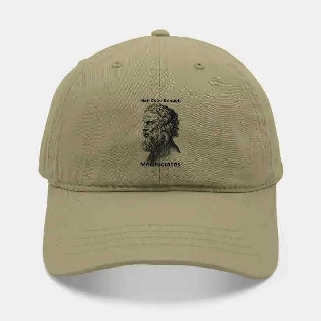 Meh Good Enough Mediocrates Sarcastic Joke Hat For Men Women Summer Outdoor Sun Baseball Hats New Fashion Hat
Meh Good Enough Mediocrates Sarcastic Joke Hat For Men Women Summer Outdoor Sun Baseball Hats New Fashion Hat