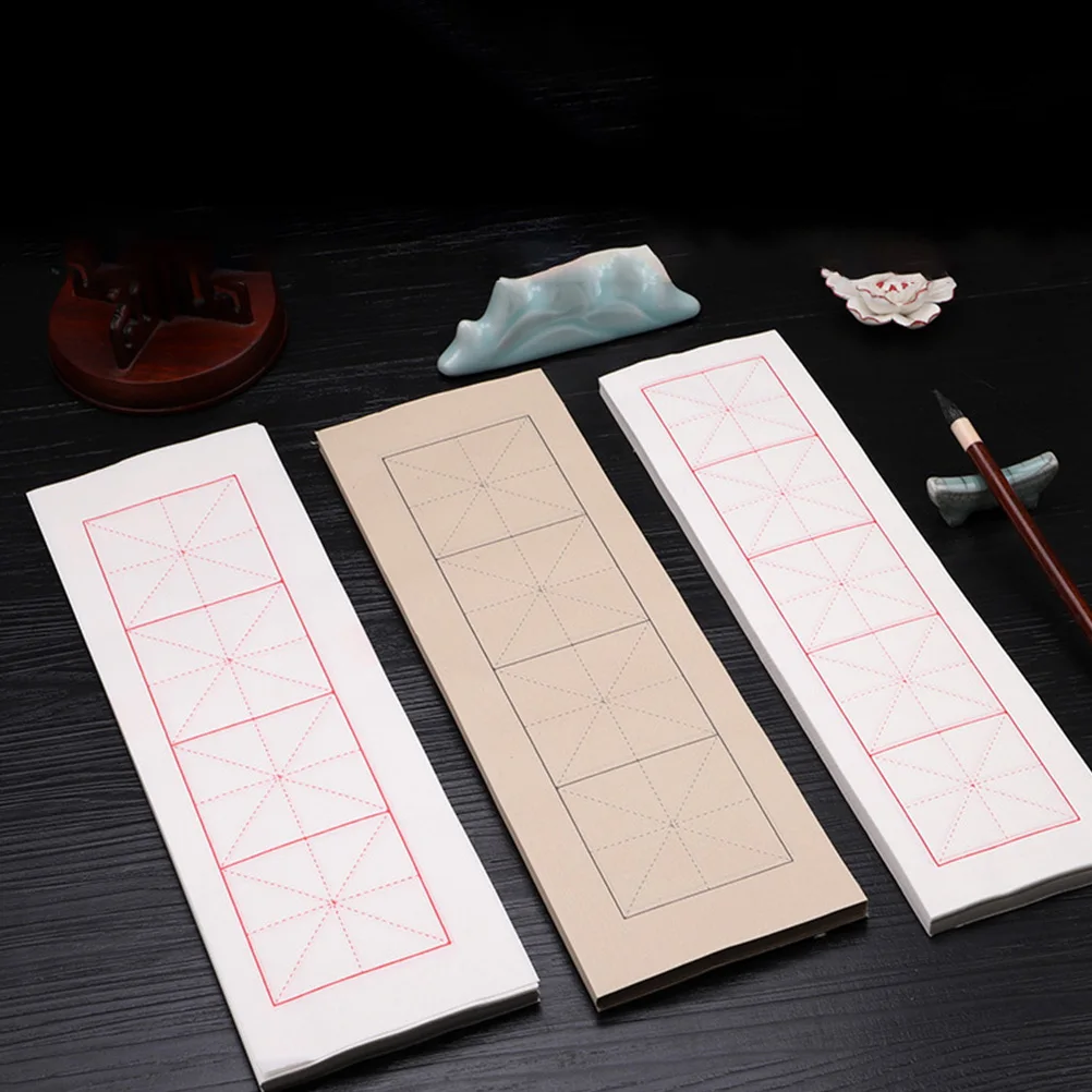 100 Sheets Calligraphy Practice Paper Rice Grid White Thickened Smooth Handwriting Exercise Student Supplies
100 Sheets Calligraphy Practice Paper Rice Grid White Thickened Smooth Handwriting Exercise Student Supplies