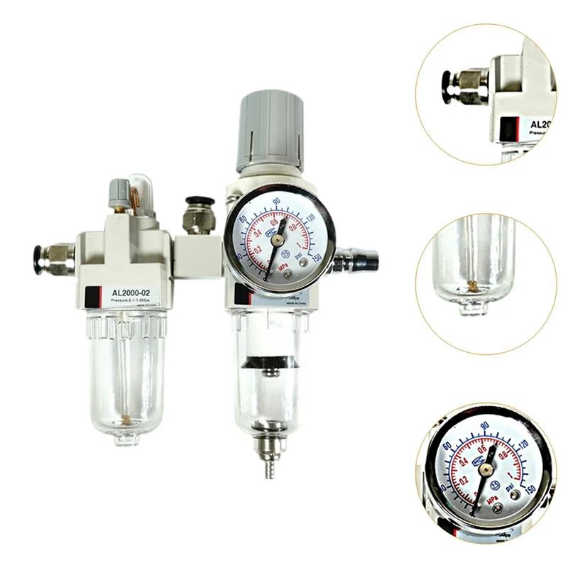Premium Air Pressor Oil Water Separator And Regulator Trap Filter Combo For Tire Changer Machine Parts A
Premium Air Pressor Oil Water Separator And Regulator Trap Filter Combo For Tire Changer Machine Parts A