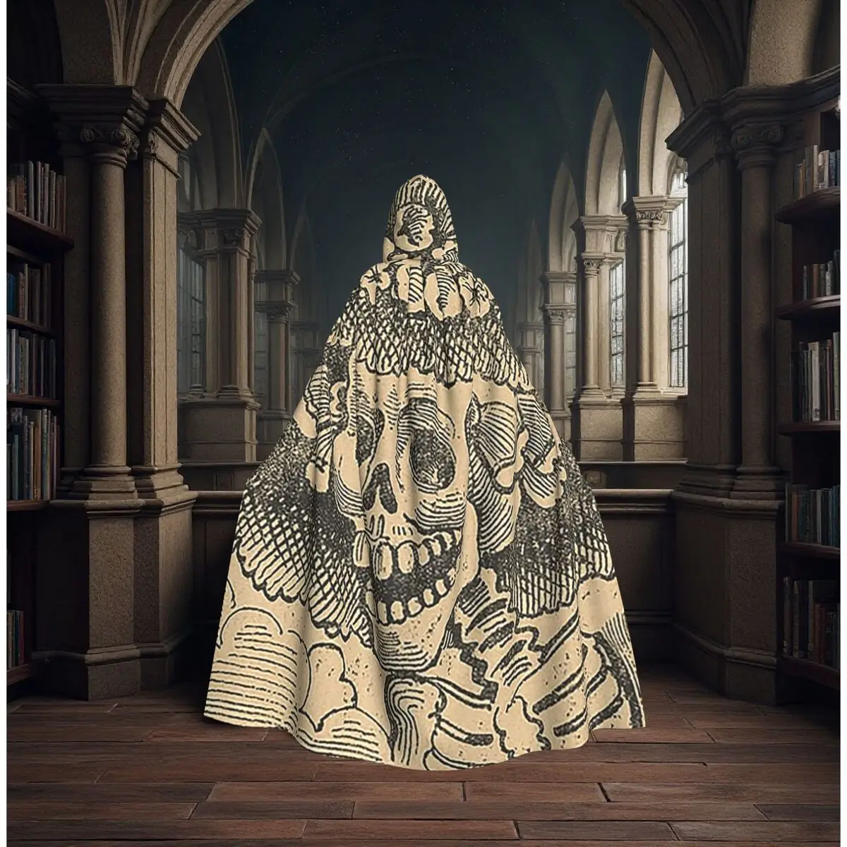 Mexican Day Of The Dead Sugar Skull Culture Long Hooded Cloak Witch Medieval Costume Cosplay Cape HalloweenVampire Adult Unisex
Mexican Day Of The Dead Sugar Skull Culture Long Hooded Cloak Witch Medieval Costume Cosplay Cape HalloweenVampire Adult Unisex