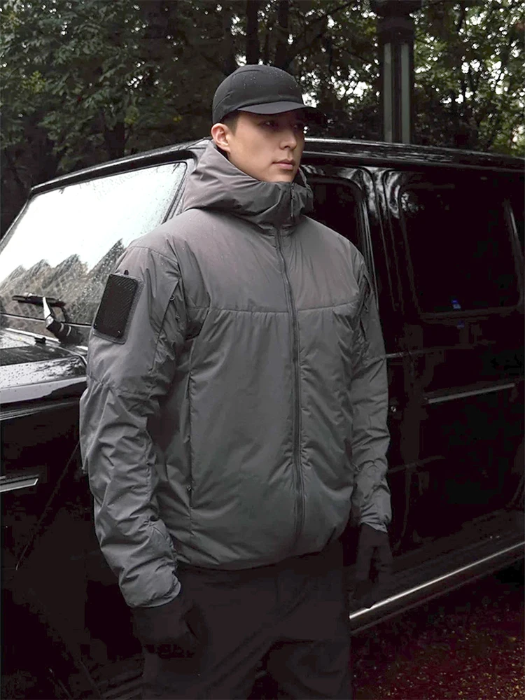 Thiened Winter Jaet, мужская уличная футболка, теплая хлопковая рабочая одежда, пальто с украшением на молнии, длинное пальто све
Thiened Winter Jaet, мужская уличная футболка, теплая хлопковая рабочая одежда, пальто с украшением на молнии, длинное пальто све