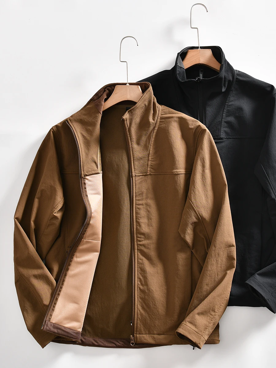 Men's Outdoor Climbing Soft Jacket Spring Youth Standard Fit Zipper Closure Long Sleeve Outerwear Nylon Fabric
Men's Outdoor Climbing Soft Jacket Spring Youth Standard Fit Zipper Closure Long Sleeve Outerwear Nylon Fabric