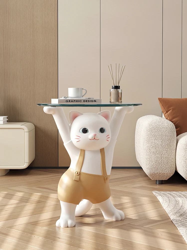 58cm Sculpture Charming Cat Decor Household Living Room Sofa Side Tray Storage Statue Floor Decoration Bedroom Bedhead Ornament
58cm Sculpture Charming Cat Decor Household Living Room Sofa Side Tray Storage Statue Floor Decoration Bedroom Bedhead Ornament