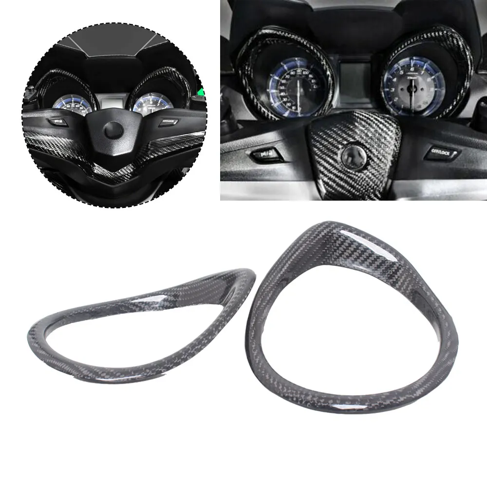 For YAMAHA TMAX 530 TMAX560 SX DX TechMAX Motorcycle Accessories Real Carbon Fiber Speedometer Tachometer Ring Cover Trim Black
For YAMAHA TMAX 530 TMAX560 SX DX TechMAX Motorcycle Accessories Real Carbon Fiber Speedometer Tachometer Ring Cover Trim Black