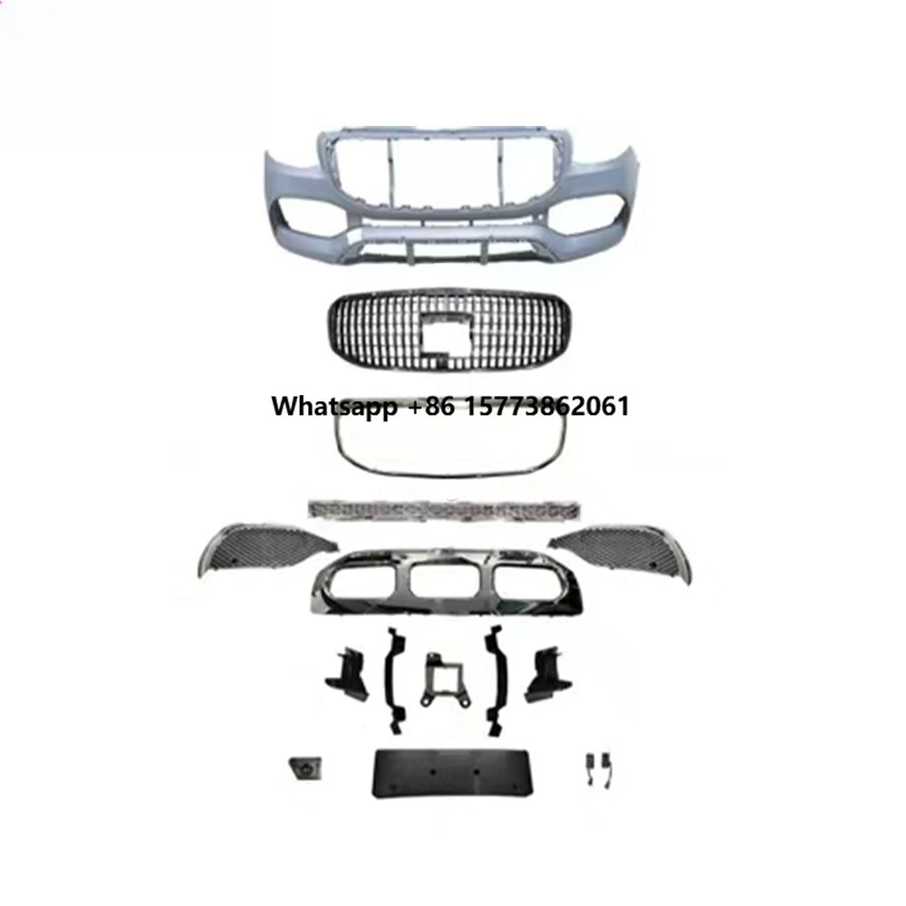 2018-2025y Sprinter to MBH/GLS Front Bumper PP Head Bumper Grille Auto Upgrade Tuning PP Material Car Exterior Accessory
2018-2025y Sprinter to MBH/GLS Front Bumper PP Head Bumper Grille Auto Upgrade Tuning PP Material Car Exterior Accessory