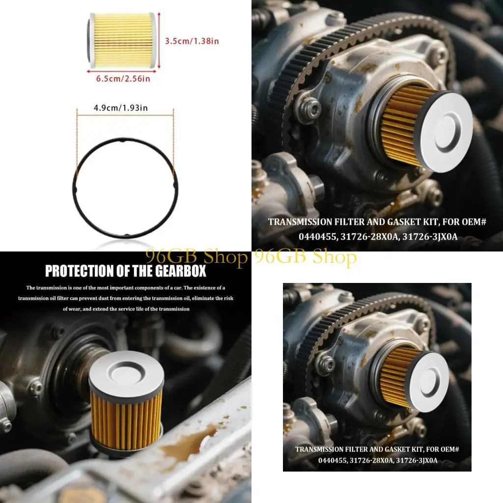 96GB Heavy Duty Transmission Filter Reliable Sealing Gasket for Leak Prevention
96GB Heavy Duty Transmission Filter Reliable Sealing Gasket for Leak Prevention