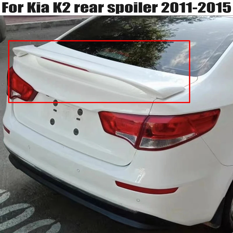 For KIA Rio K2 Spoiler 2011 2012 2013 2014 2015 spoiler High Quality ABS Material Car Rear Wing Rear Spoiler Airfoil
For KIA Rio K2 Spoiler 2011 2012 2013 2014 2015 spoiler High Quality ABS Material Car Rear Wing Rear Spoiler Airfoil