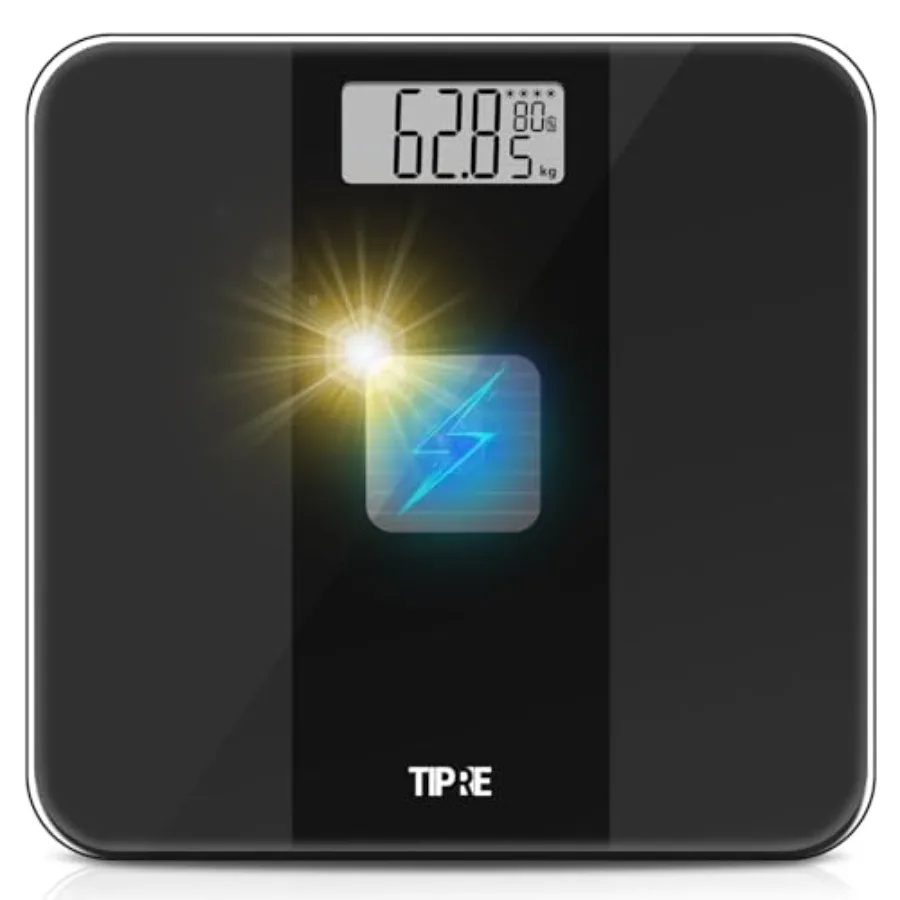 Solar Powered Weight Scale with Endless Power, Scale for Body Weight, Electronic Bathroom Scale for Weight Loss, Digital Weighi
Solar Powered Weight Scale with Endless Power, Scale for Body Weight, Electronic Bathroom Scale for Weight Loss, Digital Weighi