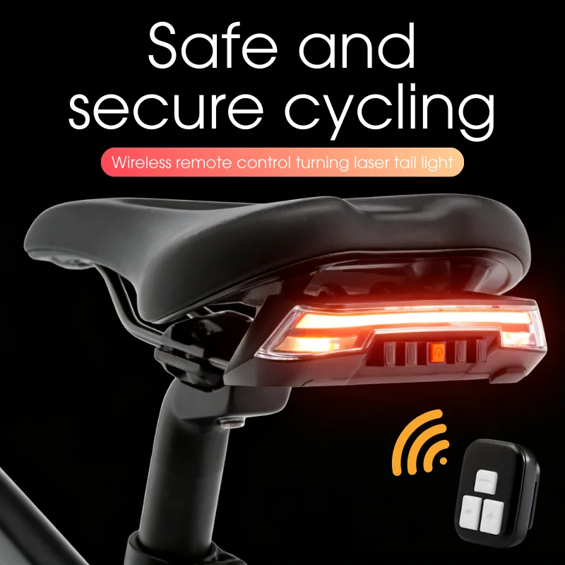 Rear Light Bicycle Turn Signal Bike Tail Light Wireless Remote Control Bike Wireless Indicators for Bicycle MTB Road Accessories
Rear Light Bicycle Turn Signal Bike Tail Light Wireless Remote Control Bike Wireless Indicators for Bicycle MTB Road Accessories