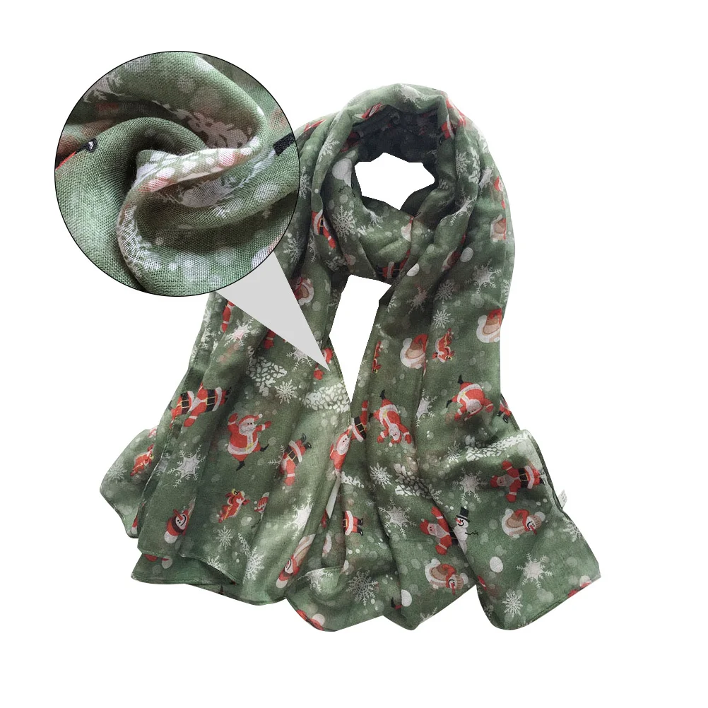 1pc Santa Claus Scarf Christmas Pattern Breathable Shawl For Holiday Outdoor Winter Wear Snowman Design Thermal Wrap
1pc Santa Claus Scarf Christmas Pattern Breathable Shawl For Holiday Outdoor Winter Wear Snowman Design Thermal Wrap