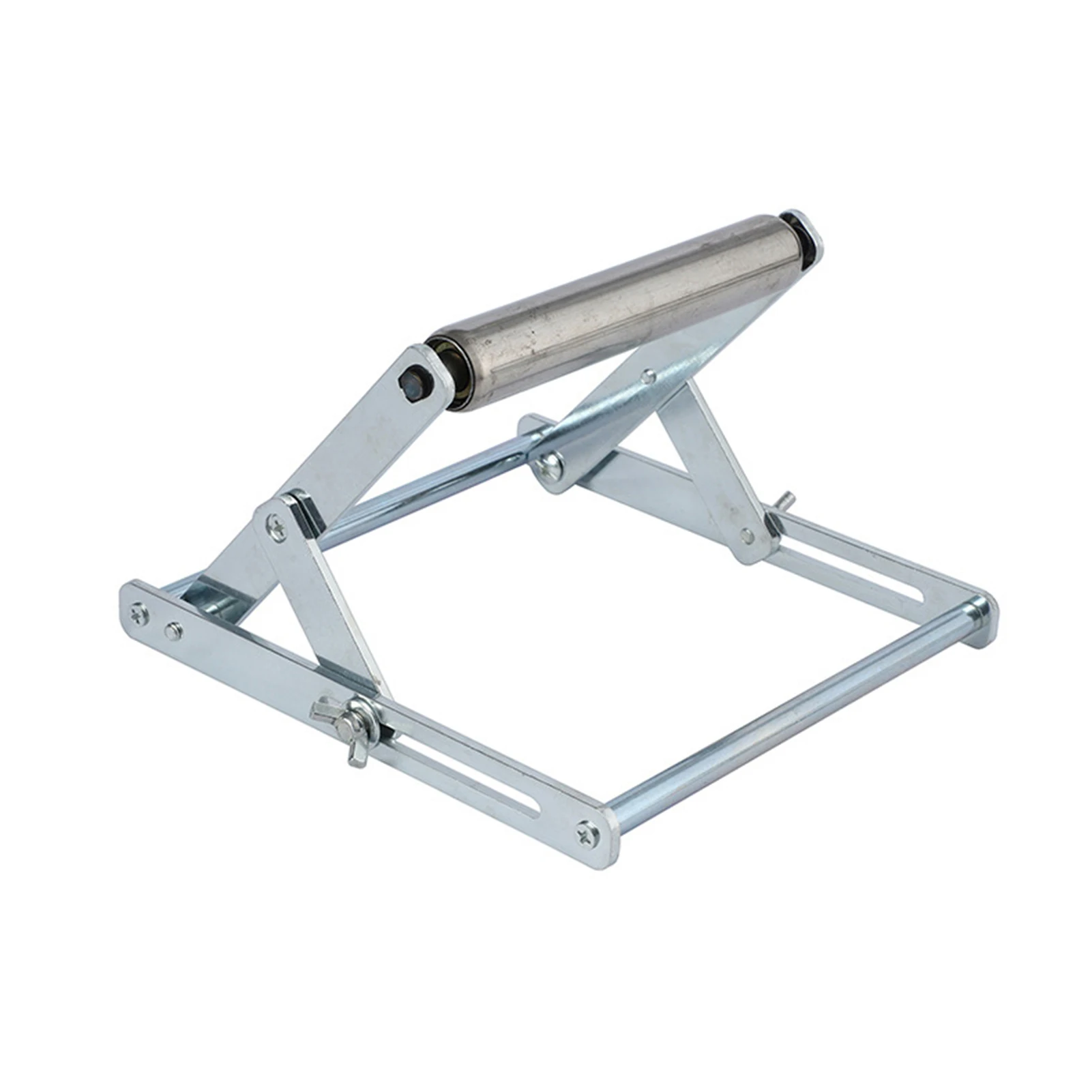Foldable Stainless Steel Stand with One Roller Adjustable Cutting Machine Support Frame Material Support Bracket For Cutting
Foldable Stainless Steel Stand with One Roller Adjustable Cutting Machine Support Frame Material Support Bracket For Cutting