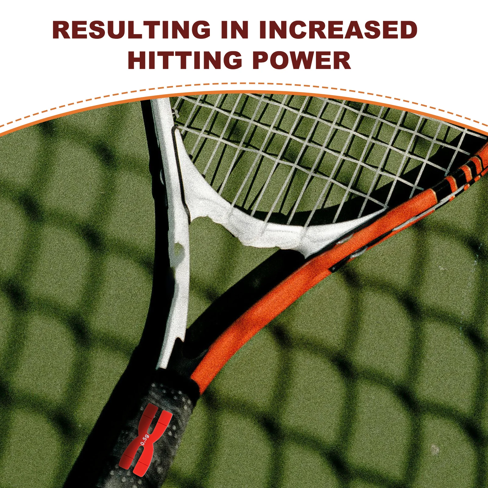 2Pcs Tennis Racket Weighted Silicone Pads H Shaped Durable Design for Enhanced Stability Racket Supplies Silicone Weight Disc
2Pcs Tennis Racket Weighted Silicone Pads H Shaped Durable Design for Enhanced Stability Racket Supplies Silicone Weight Disc