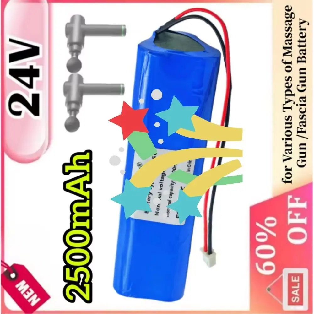 Аккумуляторная батарея Li-ion 24В 2500мАч для массажного пистолета Phoenix A1 (фасциального пистолета)
Аккумуляторная батарея Li-ion 24В 2500мАч для массажного пистолета Phoenix A1 (фасциального пистолета)