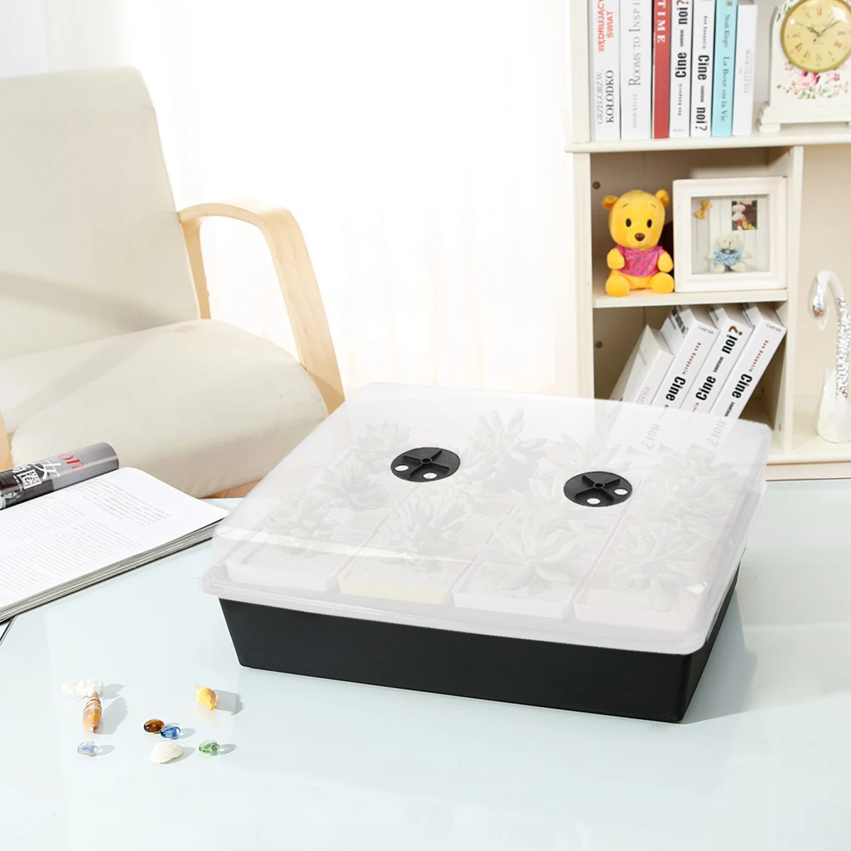 Insulation Pot Lid Transparent Ventilated Heat Preservation Moisturizing Reusable Nursery Pots Gardening Kitchen Bar Accessories
Insulation Pot Lid Transparent Ventilated Heat Preservation Moisturizing Reusable Nursery Pots Gardening Kitchen Bar Accessories
