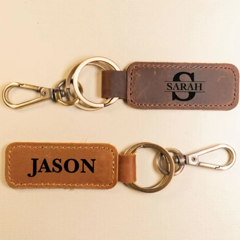 Customized Car Logo PU Leather Keychain Laser Engrave Retro Vintage Keyring for Men and Women Personalize Key Chain Ring Gift
Customized Car Logo PU Leather Keychain Laser Engrave Retro Vintage Keyring for Men and Women Personalize Key Chain Ring Gift