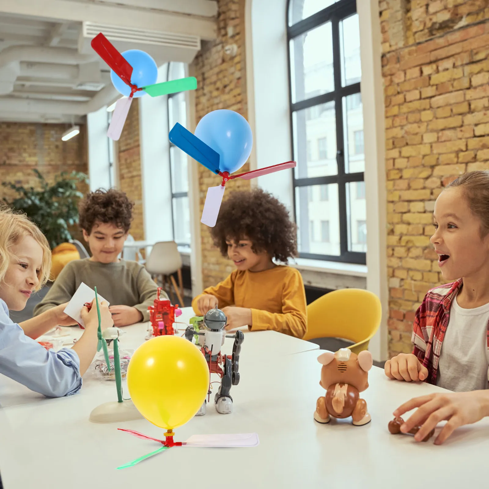6 Pcs Children DIY Toys Aircraft Creative Airplane for Kids Kit Model Balloon Children's
6 Pcs Children DIY Toys Aircraft Creative Airplane for Kids Kit Model Balloon Children's