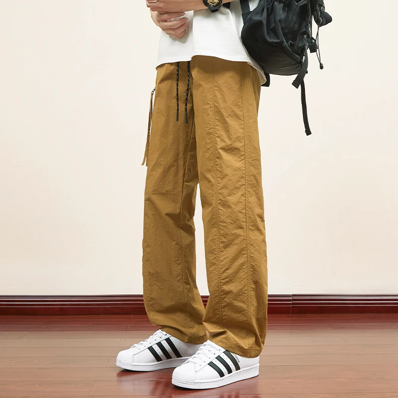Quick-drying Work Suit Charge Pants Men's Loose Straight Trendy Casual Paratrooper Trousers
Quick-drying Work Suit Charge Pants Men's Loose Straight Trendy Casual Paratrooper Trousers