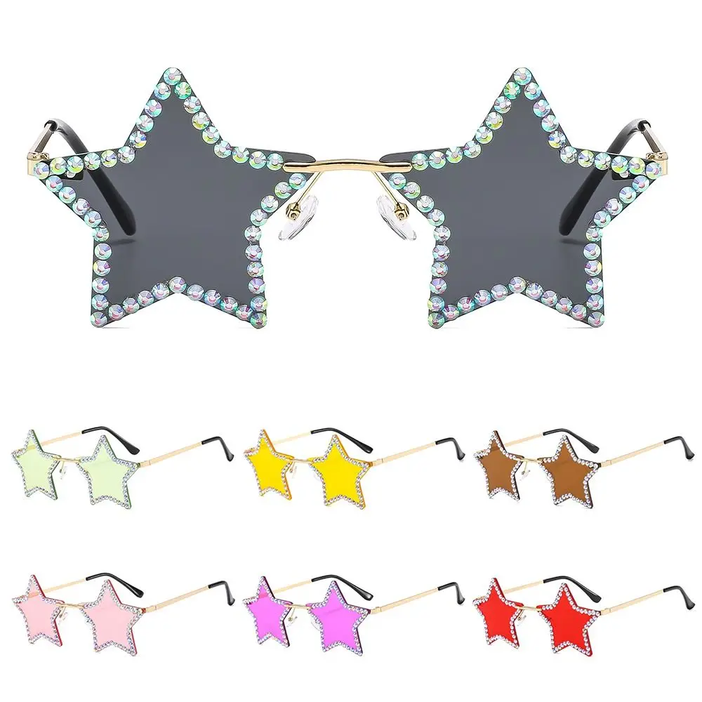 Y2K Black Star Shaped Sunglasses Colorful Retro Shades Fashion Rhinestone Pentagon Sun Glasses Dance/Party/Halloween
Y2K Black Star Shaped Sunglasses Colorful Retro Shades Fashion Rhinestone Pentagon Sun Glasses Dance/Party/Halloween