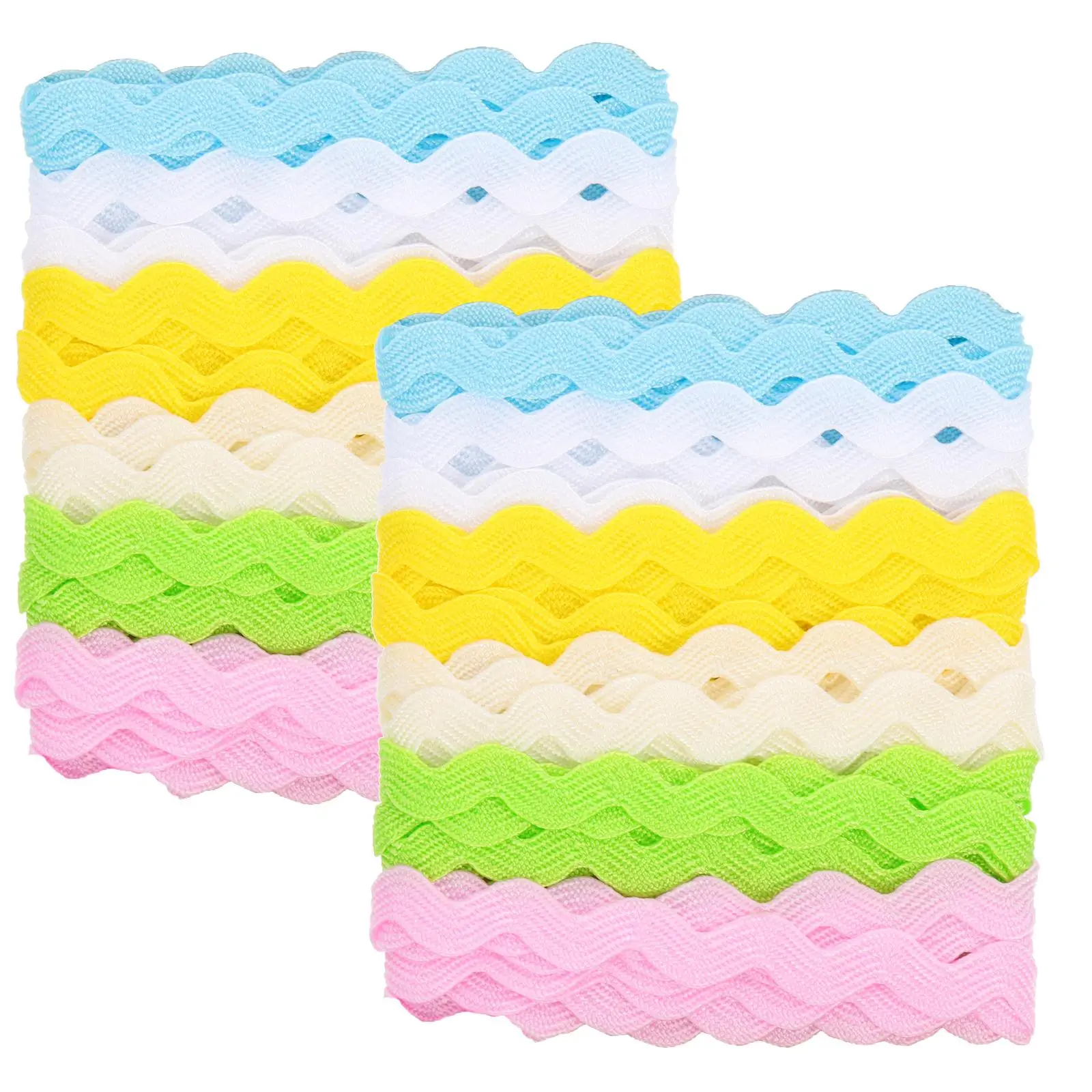 2PCS Wavy Diy Clothing Trim Ribbon Wear Resistant DIY Craft for Sewing Ribbons Jeans TShirts Jackets
2PCS Wavy Diy Clothing Trim Ribbon Wear Resistant DIY Craft for Sewing Ribbons Jeans TShirts Jackets