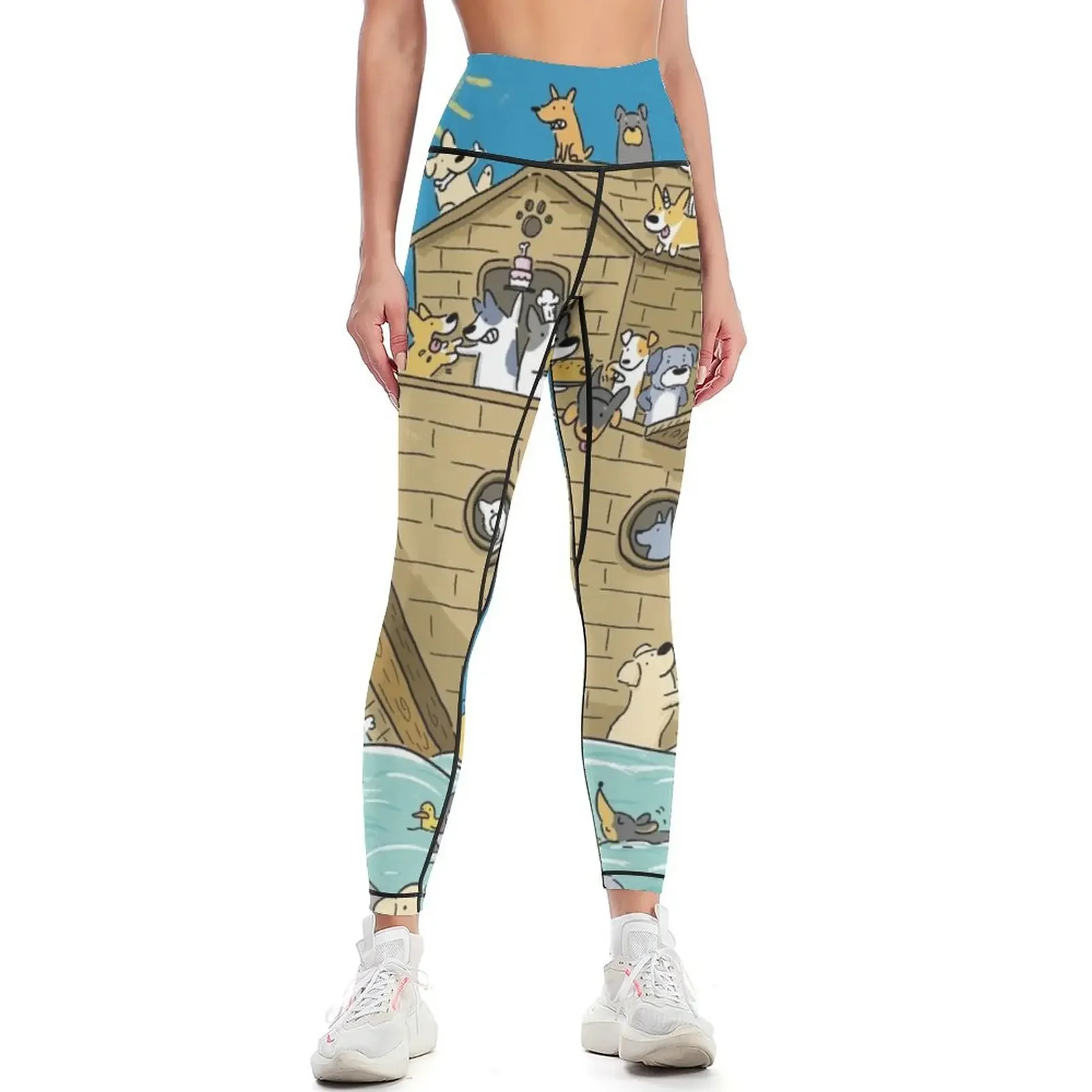 Dog Ark Leggings Women's pants Legging sexy woman gym pants for physical Womens Leggings
Dog Ark Leggings Women's pants Legging sexy woman gym pants for physical Womens Leggings