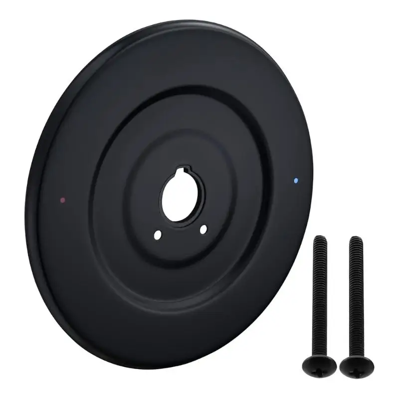 652F Stainless Steel Matte Black Escutcheon for Signal Handle Tub and Shower Faucets for Replacing In Chateau Line
652F Stainless Steel Matte Black Escutcheon for Signal Handle Tub and Shower Faucets for Replacing In Chateau Line